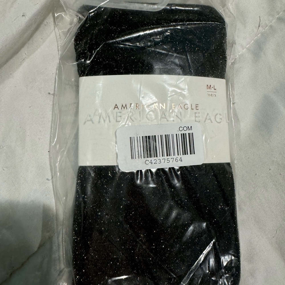 AE glittery tights